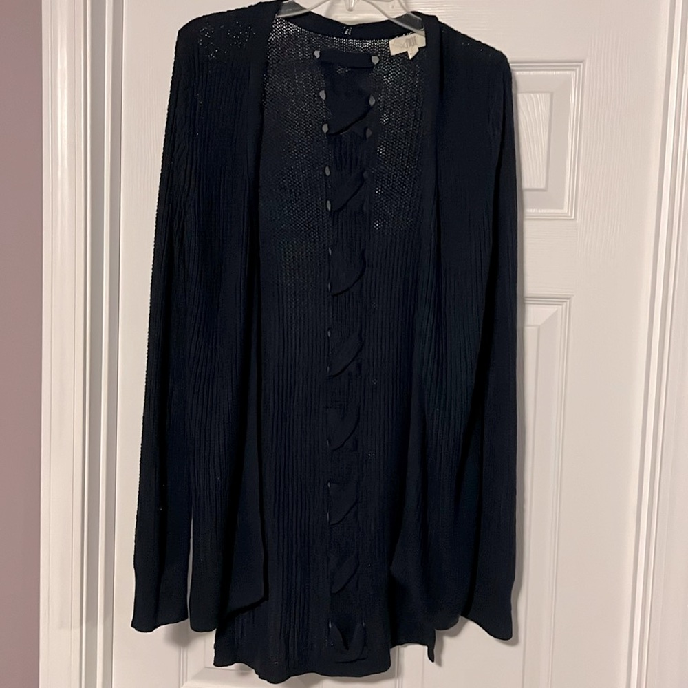 PINQUE 💙 Jamelya Back Detail Cardigan